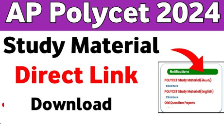 AP Polycet 2024 Study Material తెలుగు & English PDF Download by Competitive Support