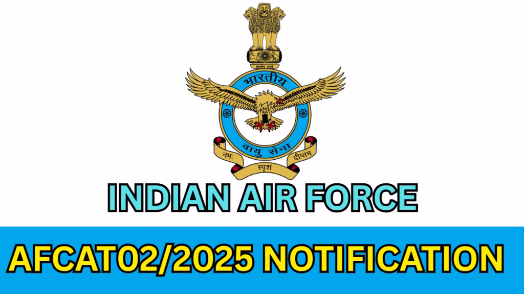 IAF AFCAT 2 Notification 2025