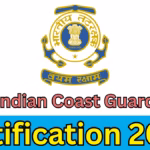 Indian Coast Guard Notification 2026