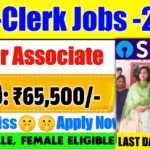 SBI Junior Associate Notification 2025